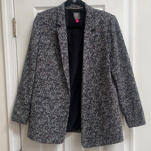 Vince CAMUTO Black & White Marble Blazer